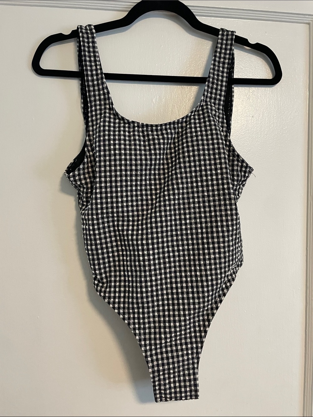 Envya Gingham One-Piece Swimsuit size XS